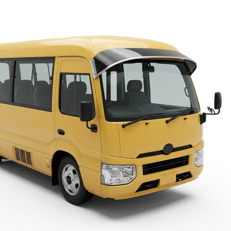 Tinted Acrylic Windscreen Sunvisor for IC Corporation HC Integrated Commercial (2007 - 2019) - 1