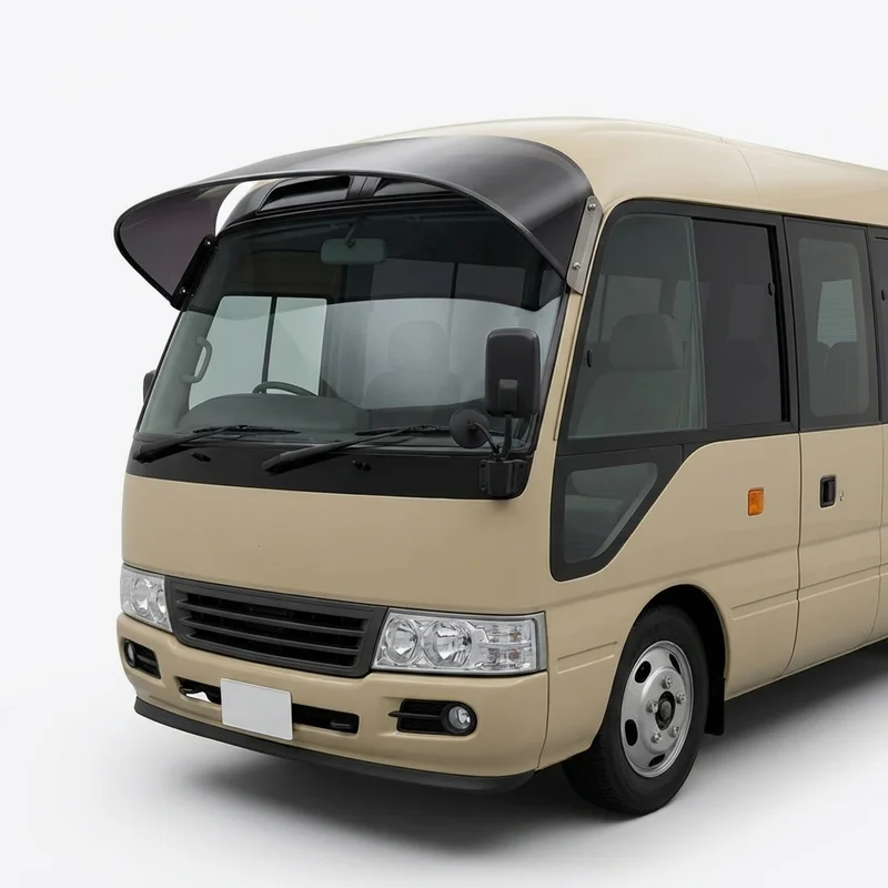 Tinted Acrylic Windscreen Sunvisor for IC Corporation RE Commercial (2003 - 2022) - 1