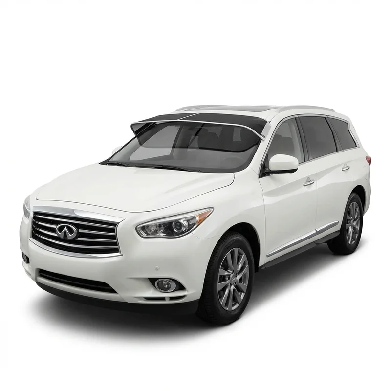 Premium Mesh Windscreen Sunvisor for INFINITI JX35 (2013 - 2013) - 1