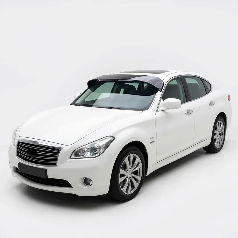 Tinted Acrylic Windscreen Sunvisor for INFINITI M35h (2012 - 2013) - 1