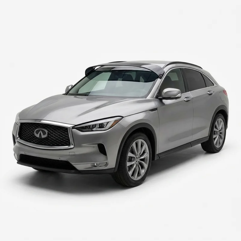 Tinted Acrylic Windscreen Sunvisor for INFINITI QX55 (2022 - 2025) - 1