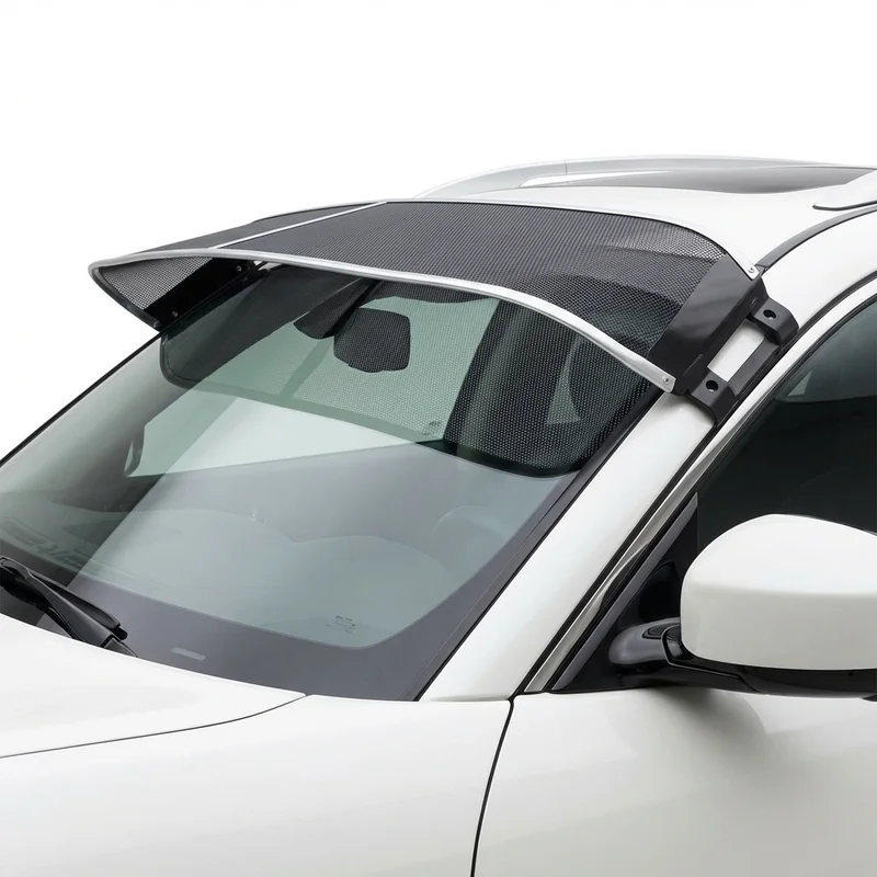 Premium Mesh Windscreen Sunvisor for INFINITI QX70 (2014 - 2020) - 1