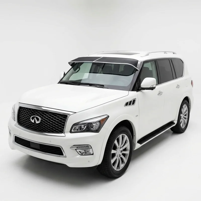 Premium Mesh Windscreen Sunvisor for INFINITI QX80 (2014 - 2025) - 1