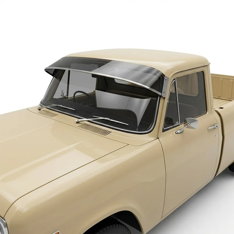 Przyciemniana osłona akrylowa na szybę do International 1100D (1970 - 1970) - 1