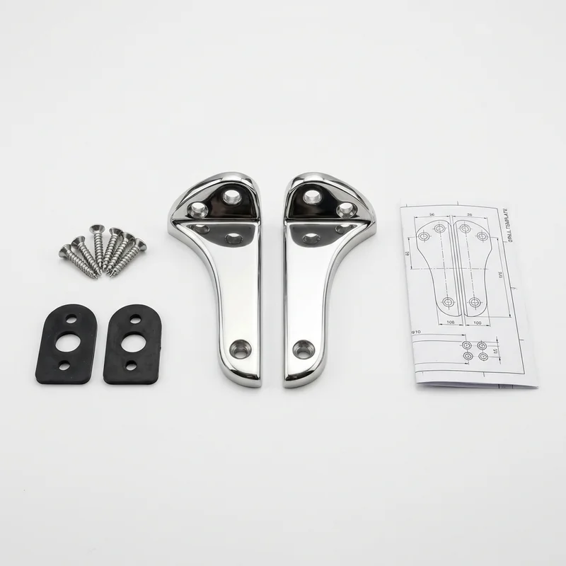 Stainless Steel Mounting Bracket Kit for International 1200D (1970 - 1970) - 1