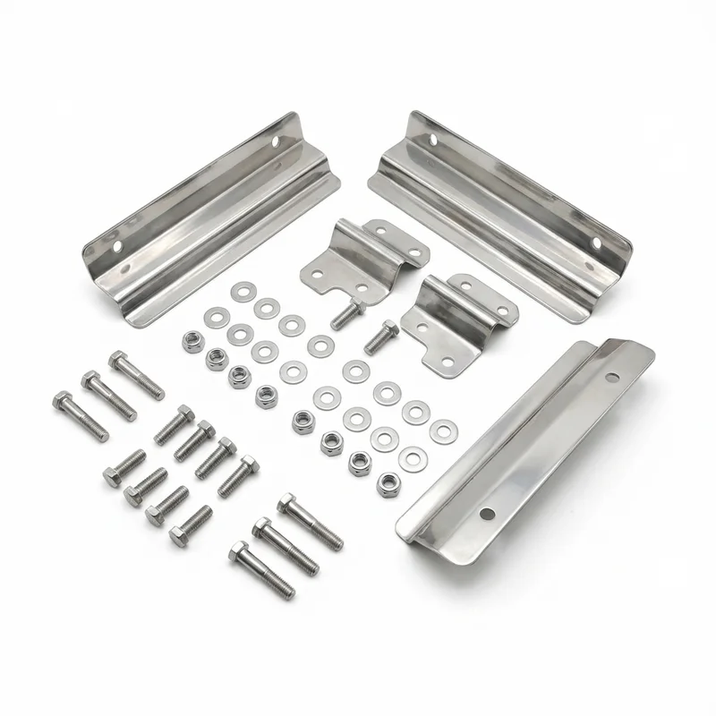 Stainless Steel Mounting Bracket Kit for International 1854 (1989 - 1989) - 1