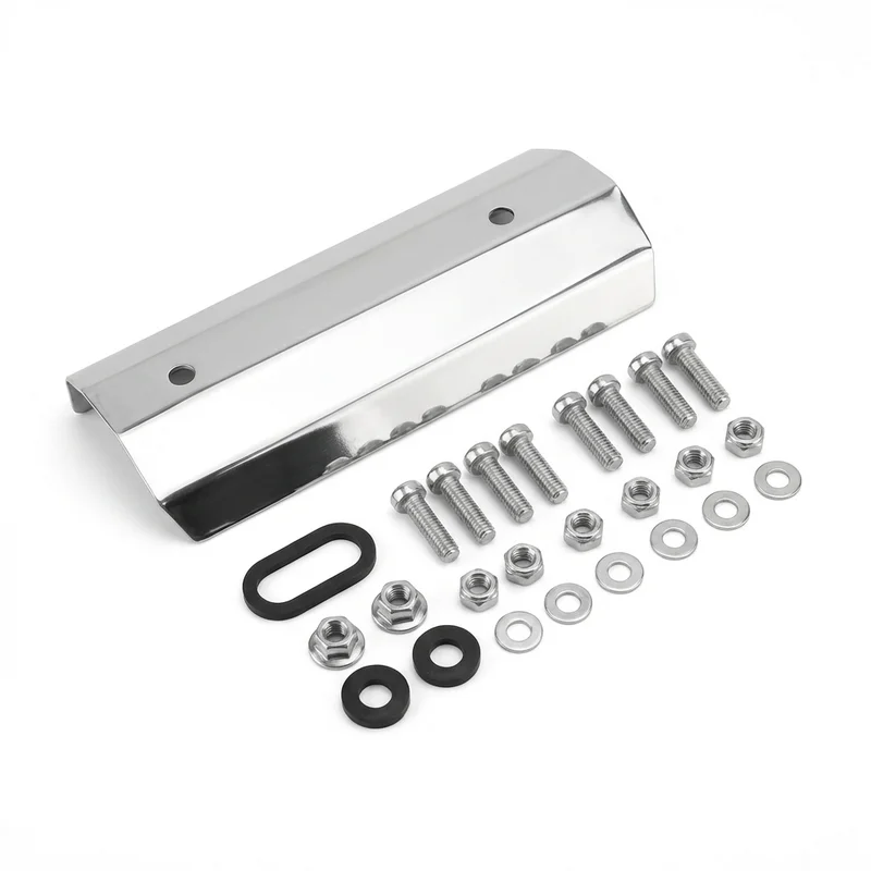 Stainless Steel Mounting Bracket Kit for International 1955 (1989 - 1989) - 1