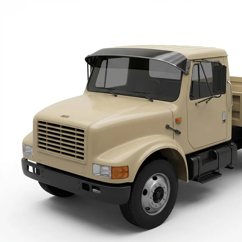 Tinted Acrylic Windscreen Sunvisor for International 2276 S (1989 - 1989) - 1