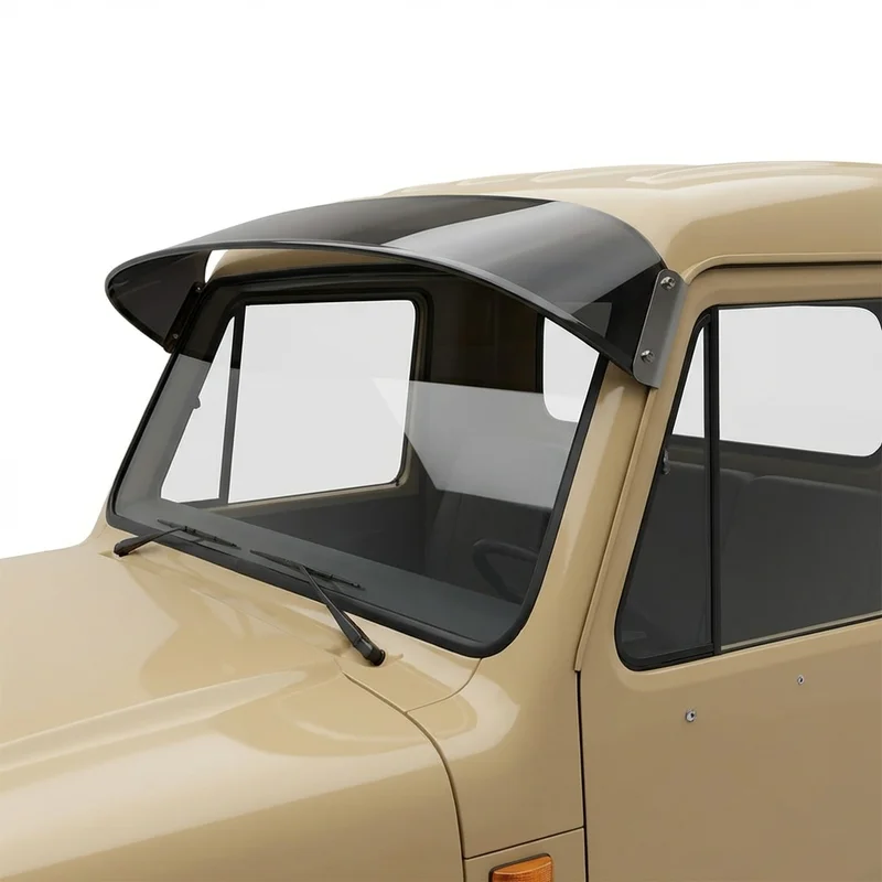 Tinted Acrylic Windscreen Sunvisor for International 2575 (1989 - 1989) - 1