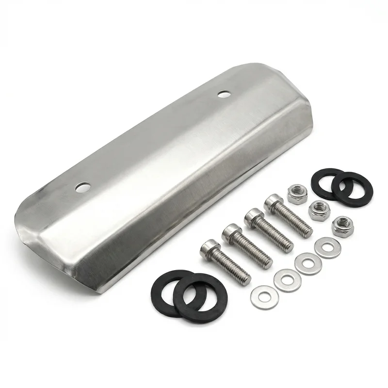 Stainless Steel Mounting Bracket Kit for International 4100 SBA (2006 - 2008) - 1