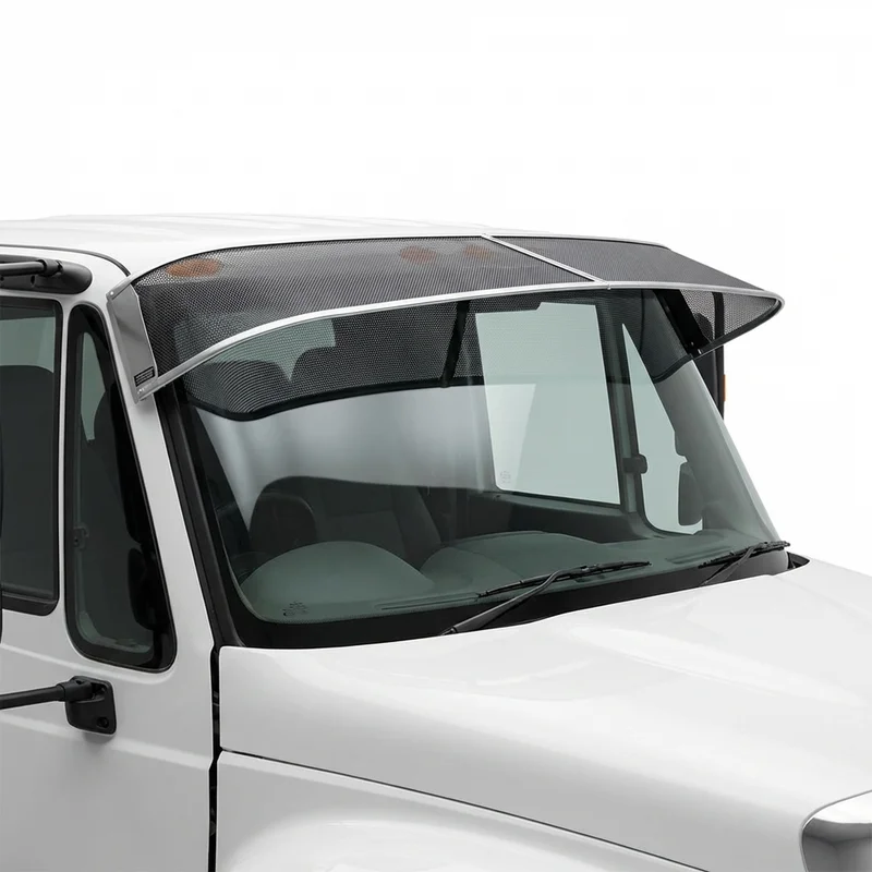 Premium Mesh Windscreen Sunvisor for International 4300 (2002 - 2020) - 1
