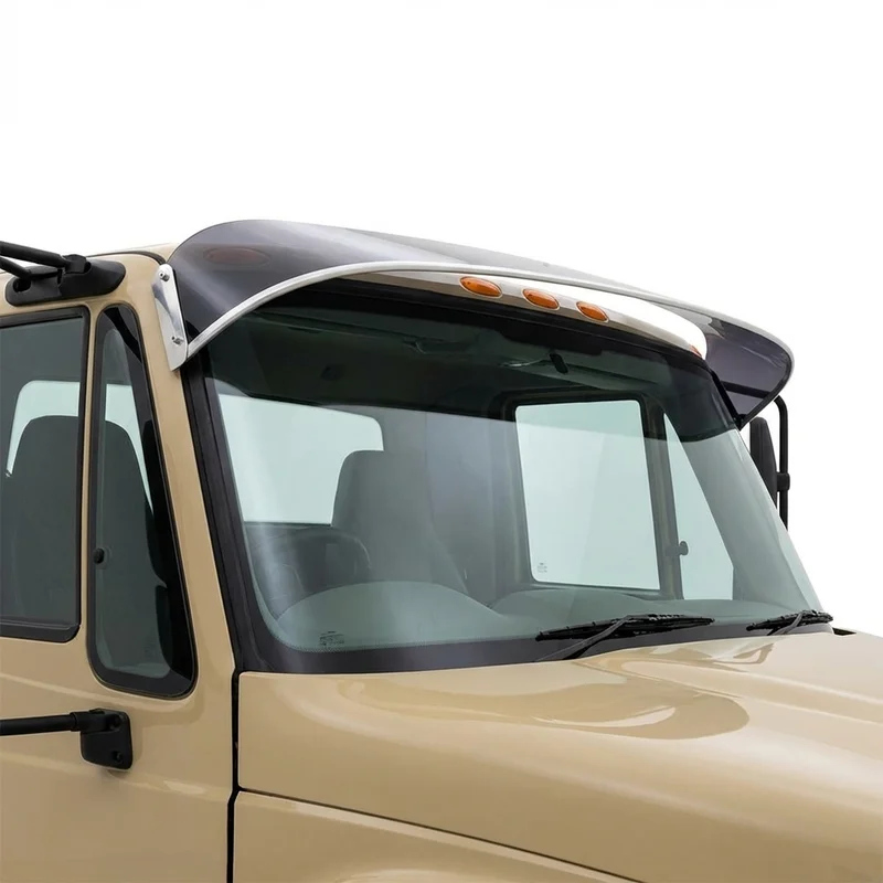 Tinted Acrylic Windscreen Sunvisor for International 4400LP (2002 - 2019) - 1