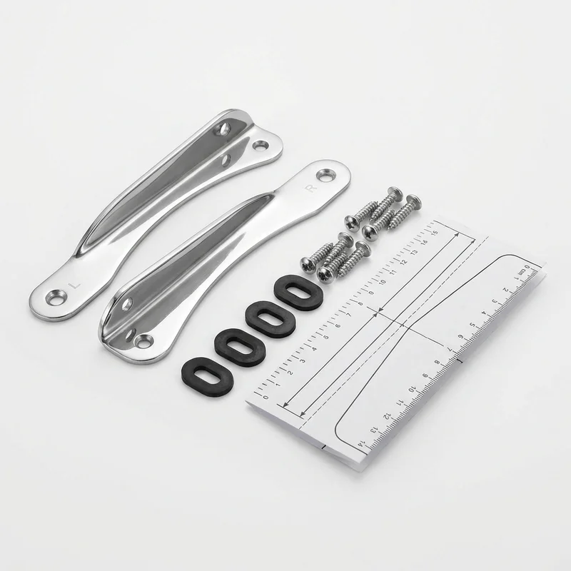 Stainless Steel Mounting Bracket Kit for International 4700LPX (1995 - 2002) - 1