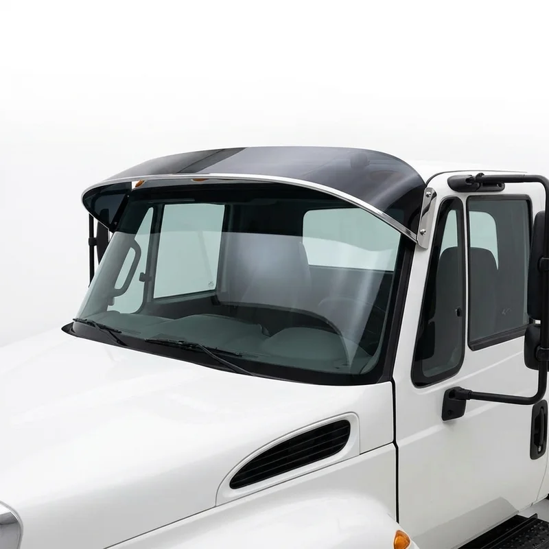 Tinted Acrylic Windscreen Sunvisor for International 5070 (1994 - 2000) - 1