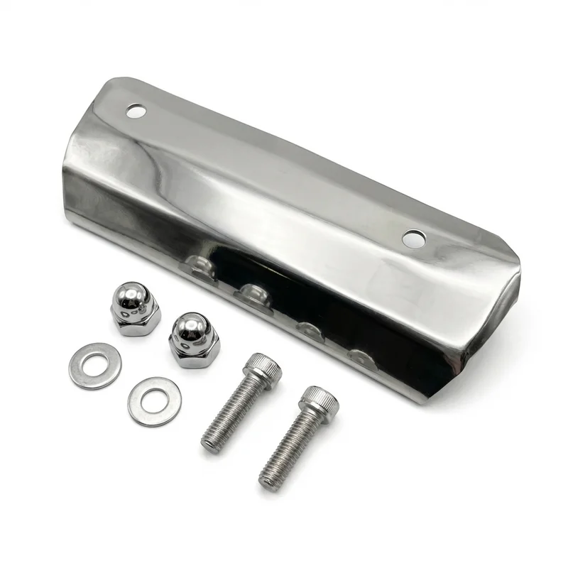 Stainless Steel Mounting Bracket Kit for International 8100 (1990 - 2003) - 1