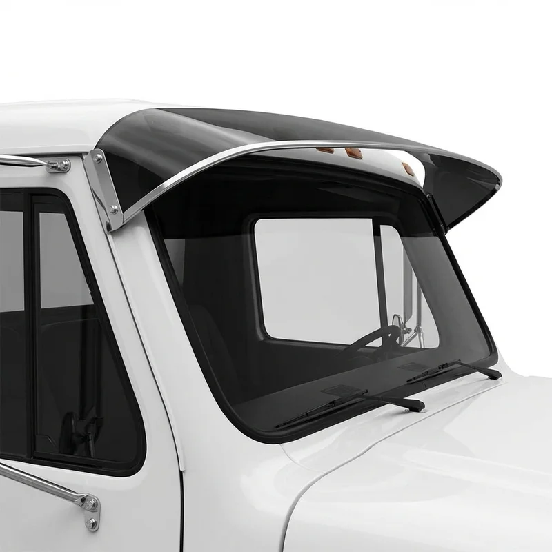 Tinted Acrylic Windscreen Sunvisor for International 8100 (1990 - 2003) - 1