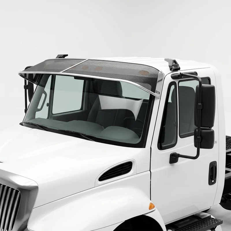 Premium Mesh Windscreen Sunvisor for International 8300 (1989 - 1994) - 1