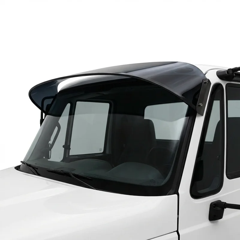 Tinted Acrylic Windscreen Sunvisor for International 8300 (1989 - 1994) - 1