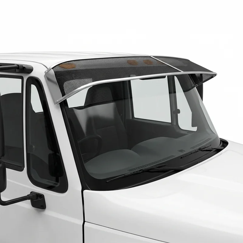 Premium Mesh Windscreen Sunvisor for International 9100i SBA (2000 - 2003) - 1