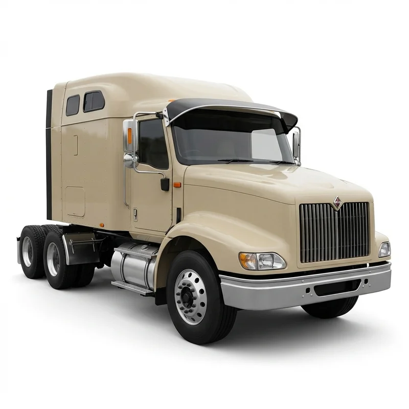 Tinted Acrylic Windscreen Sunvisor for International 9200i SBA (2000 - 2011) - 1