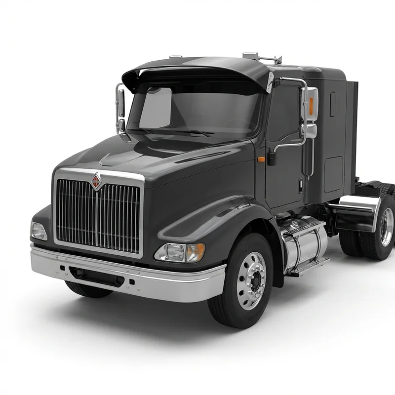 Tinted Acrylic Windscreen Sunvisor for International 9400i SBA (2000 - 2011) - 1