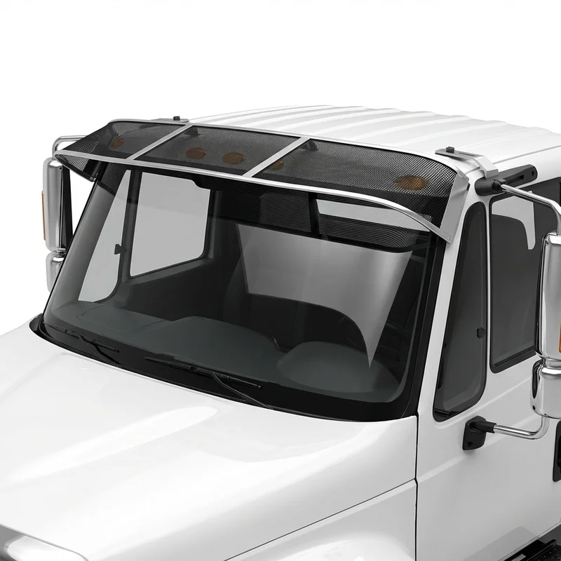 Premium Mesh Windscreen Sunvisor for International 9900i SFA (2000 - 2003) - 1