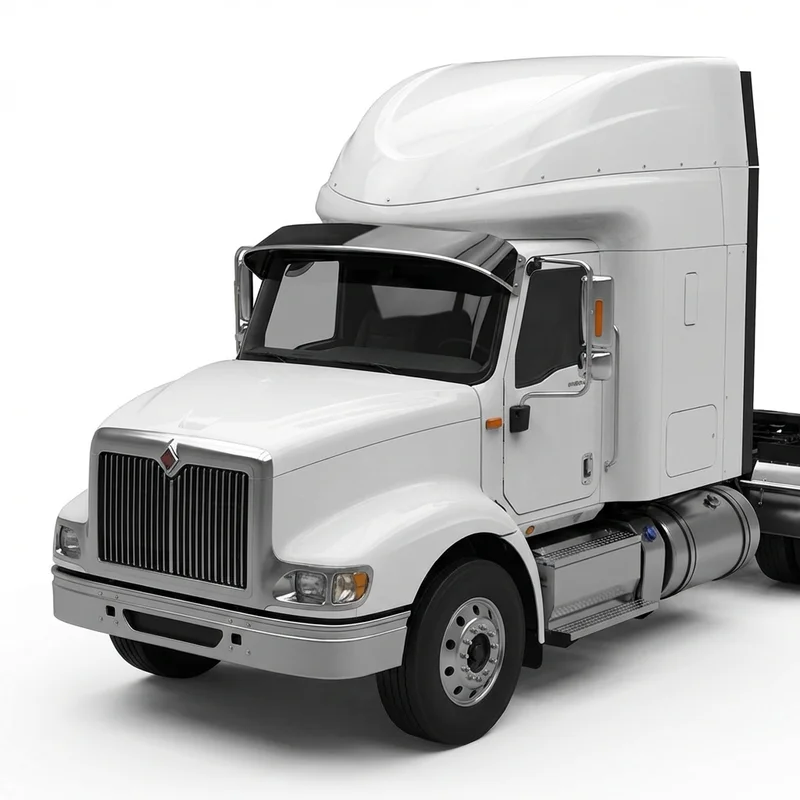 Tinted Acrylic Windscreen Sunvisor for International 9900i (2000 - 2018) - 1