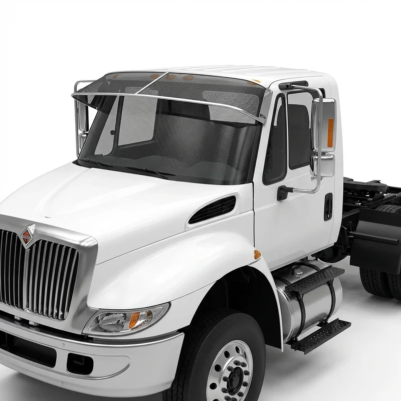 Siatkowa osłona przeciwsłoneczna premium do International 9900ix (2000 - 2009) - 1