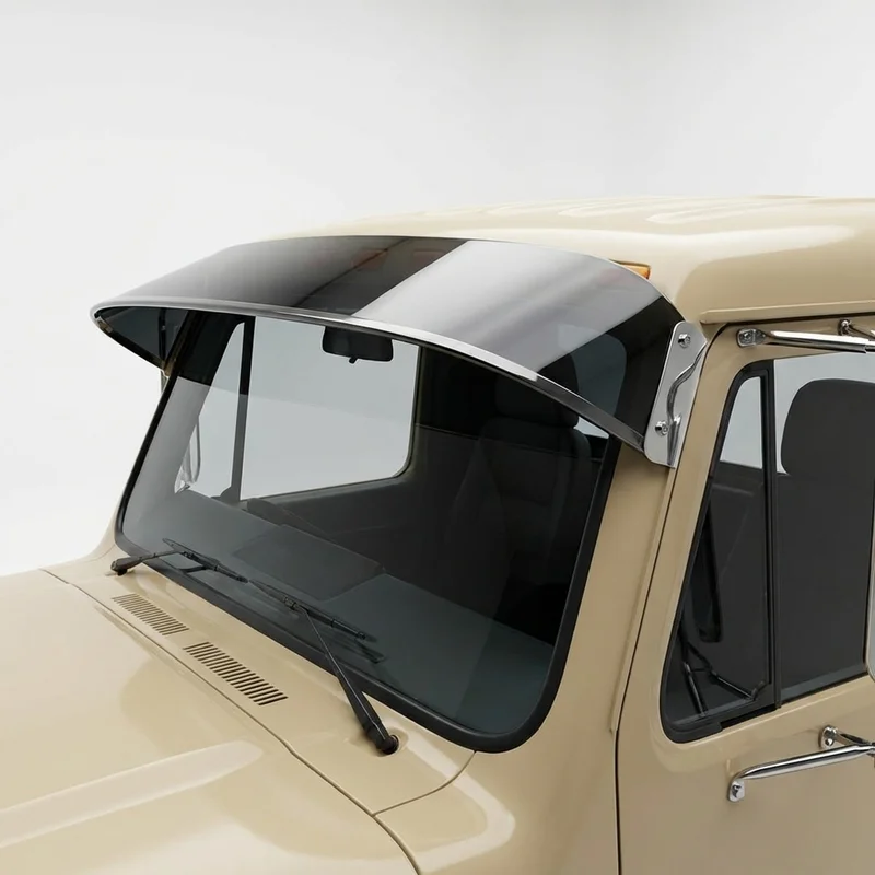 Tinted Acrylic Windscreen Sunvisor for International F2276 S (1989 - 1989) - 1