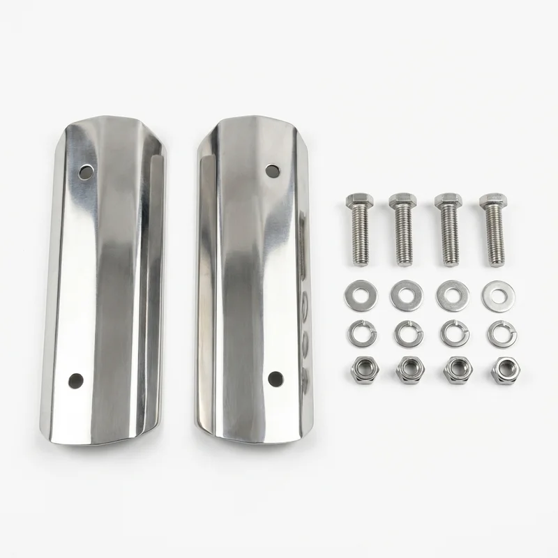 Stainless Steel Mounting Bracket Kit for International F2554 (1989 - 1989) - 1