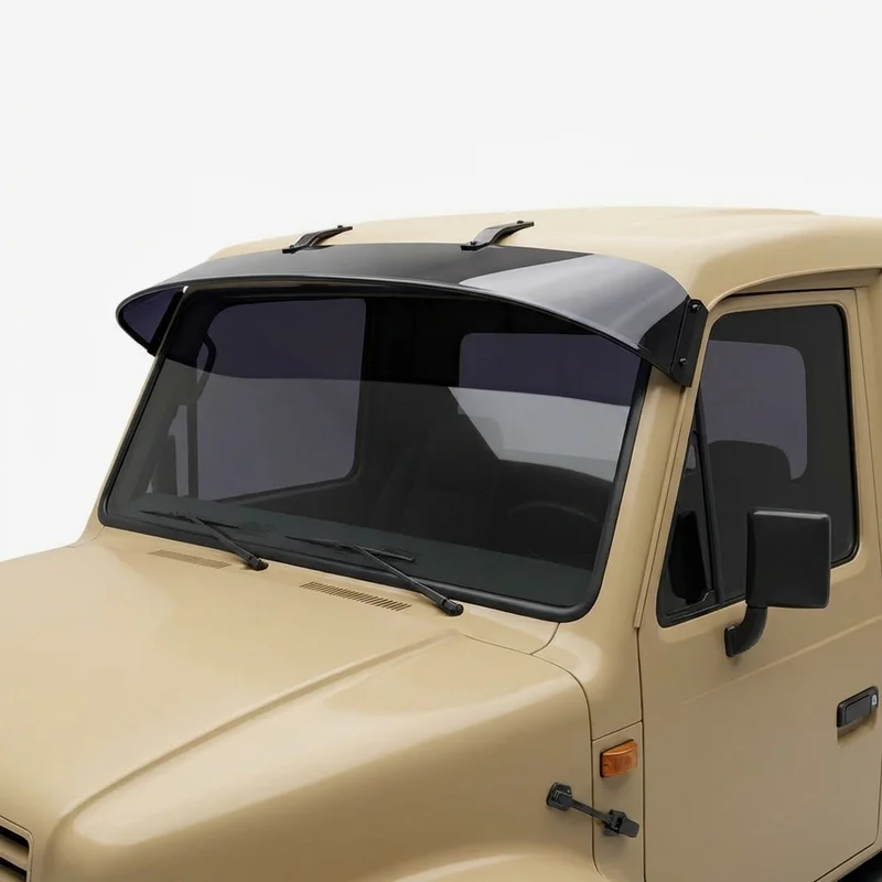 Tinted Acrylic Windscreen Sunvisor for International F2575 (1989 - 1989) - 1