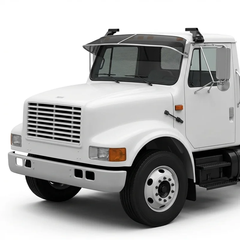 Premium Mesh Windscreen Sunvisor for International F5070 (1994 - 2001) - 1