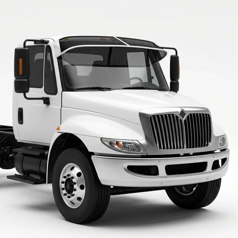 Premium Mesh Windscreen Sunvisor for International HV607 (2019 - 2022) - 1