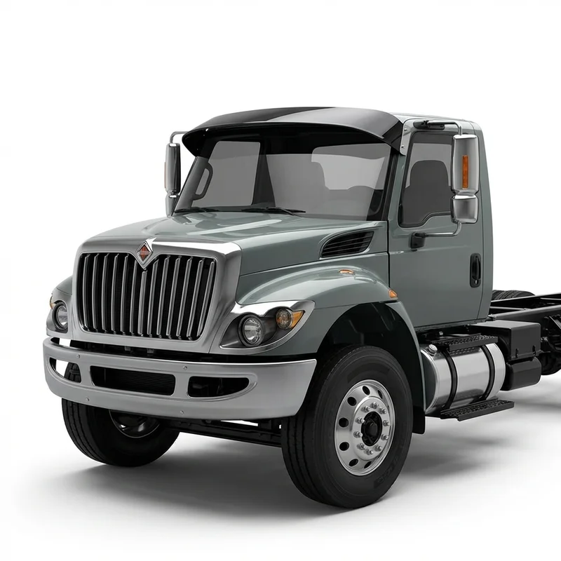 Tinted Acrylic Windscreen Sunvisor for International HV613 (2019 - 2022) - 1