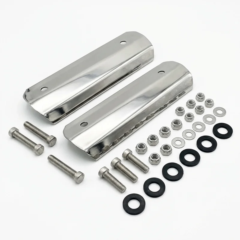 Stainless Steel Mounting Bracket Kit for International LT625 (2017 - 2021) - 1