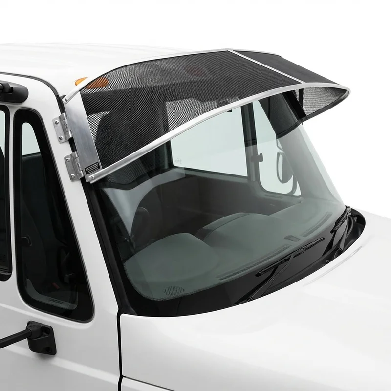 Premium Mesh Windscreen Sunvisor for International MS (1975 - 1975) - 1