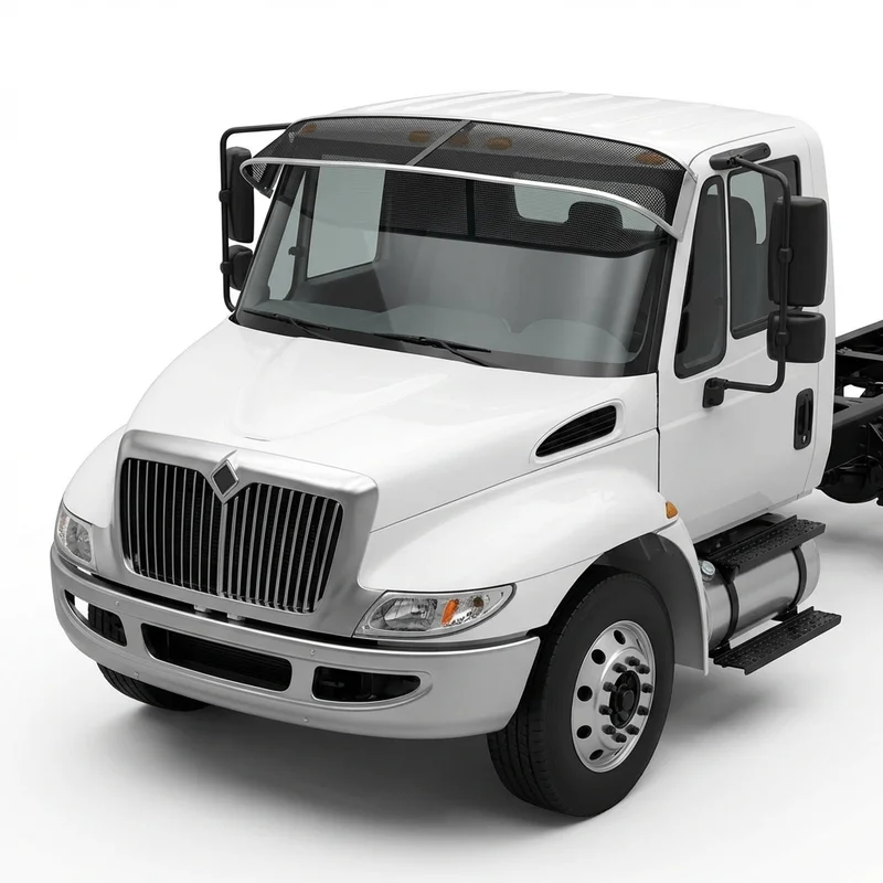 Premium Mesh Windscreen Sunvisor for International S1955 (1989 - 1989) - 1