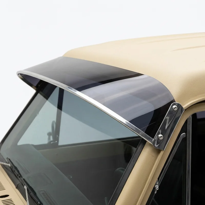 Tinted Acrylic Windscreen Sunvisor for International Scout II (1974 - 1980) - 1