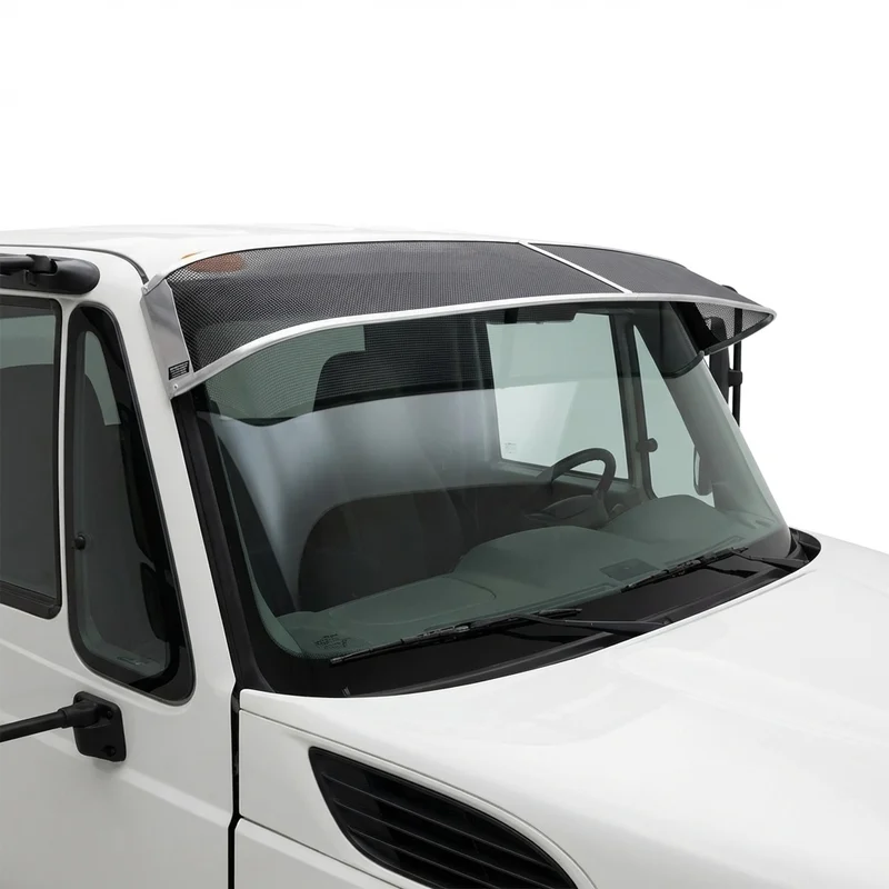 Premium Mesh Windscreen Sunvisor for International WorkStar 7300 (2015 - 2020) - 1