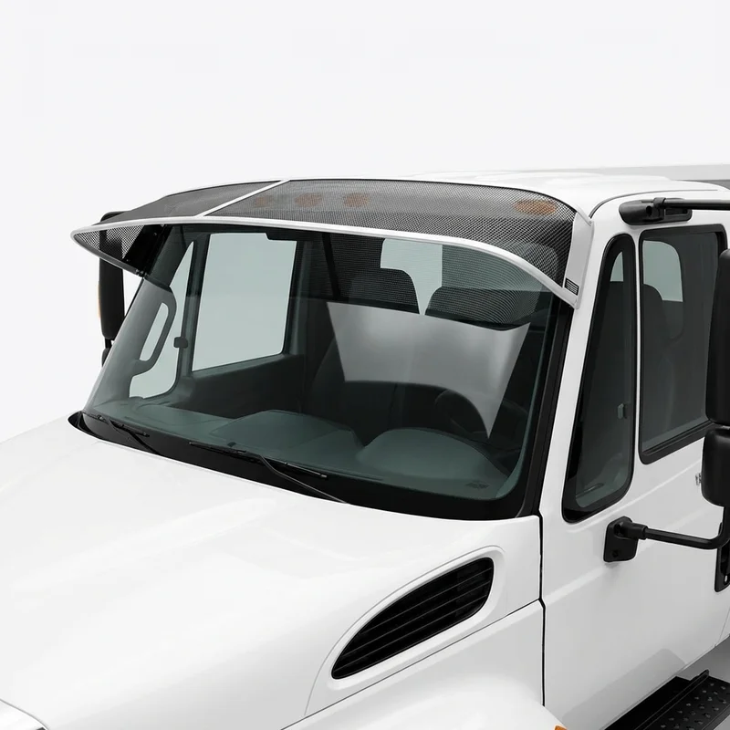 Premium Mesh Windscreen Sunvisor for International WorkStar 7400 (2015 - 2020) - 1