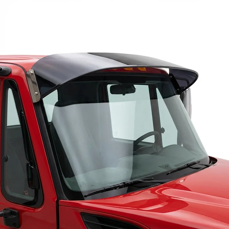 Tinted Acrylic Windscreen Sunvisor for International WorkStar 7400 (2015 - 2020) - 1