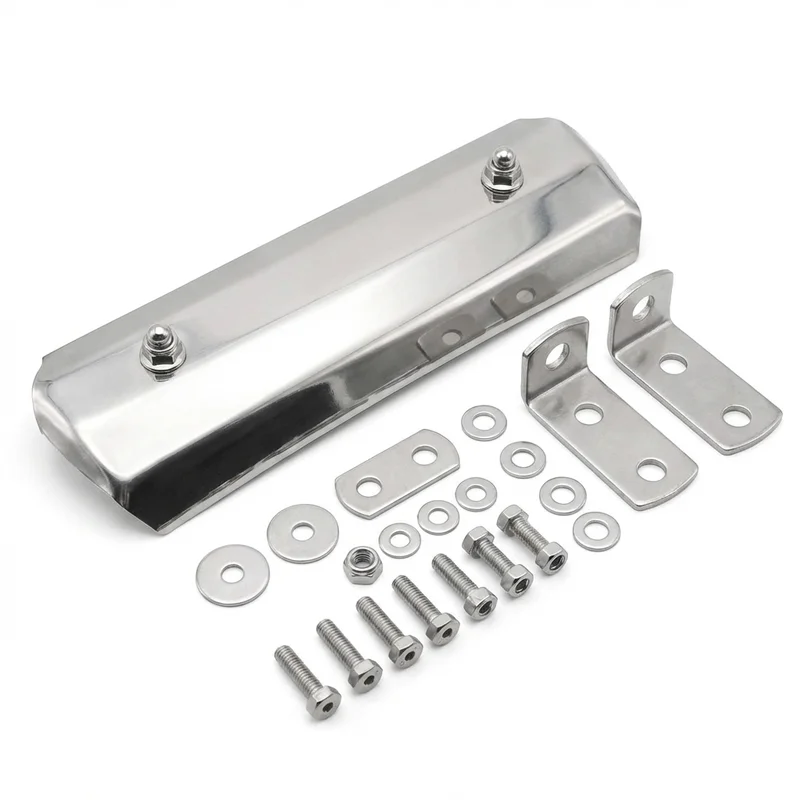 Stainless Steel Mounting Bracket Kit for International WorkStar 7700 (2008 - 2012) - 1