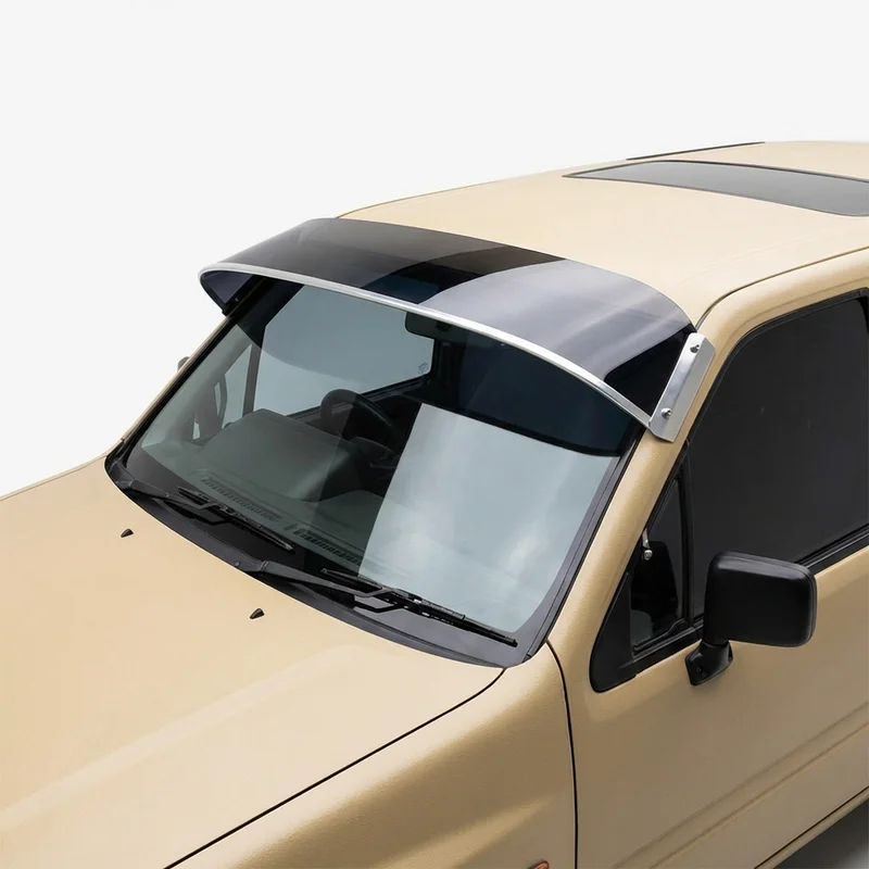 Tinted Acrylic Windscreen Sunvisor for Isuzu Amigo (1989 - 2000) - 1