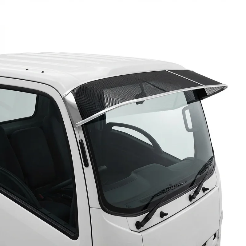 Premium Mesh Windscreen Sunvisor for Isuzu ELF 600 (2019 - 2020) - 1