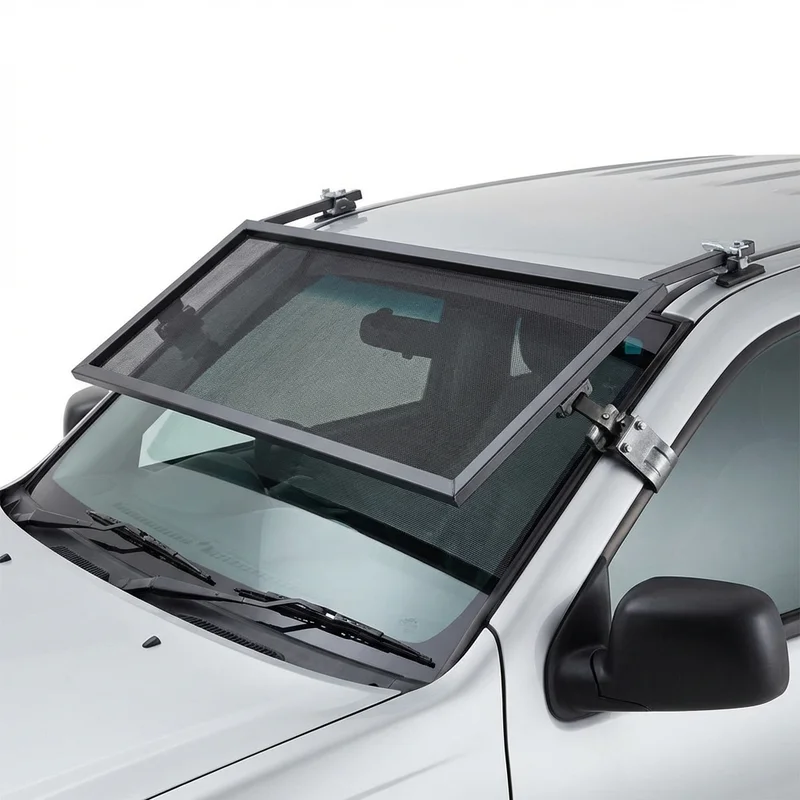 Premium Mesh Windscreen Sunvisor for Isuzu i-370 (2007 - 2008) - 1