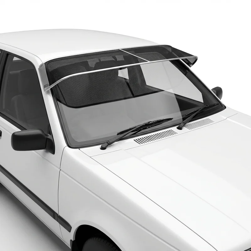 บังแดดกระจกหน้าแบบตาข่ายพรีเมียม สำหรับ Isuzu I-Mark (1981 - 1989) - 1