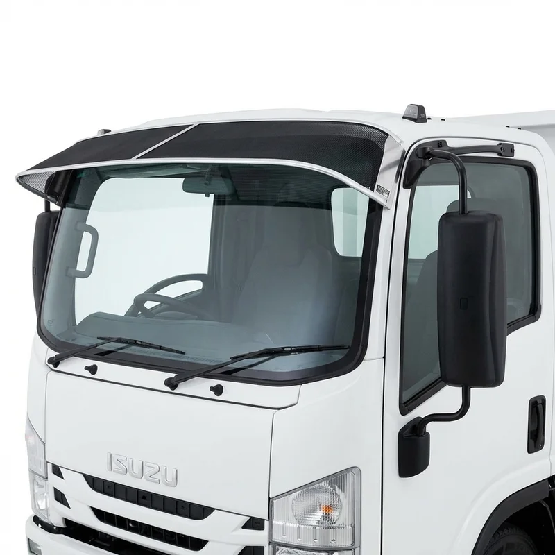 Premium Mesh Windscreen Sunvisor for Isuzu NPR (1986 - 2018) - 1