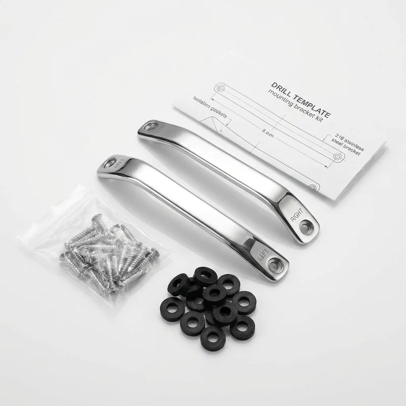 Stainless Steel Mounting Bracket Kit for Iveco EuroTurbo 230T (1987 - 1988) - 1