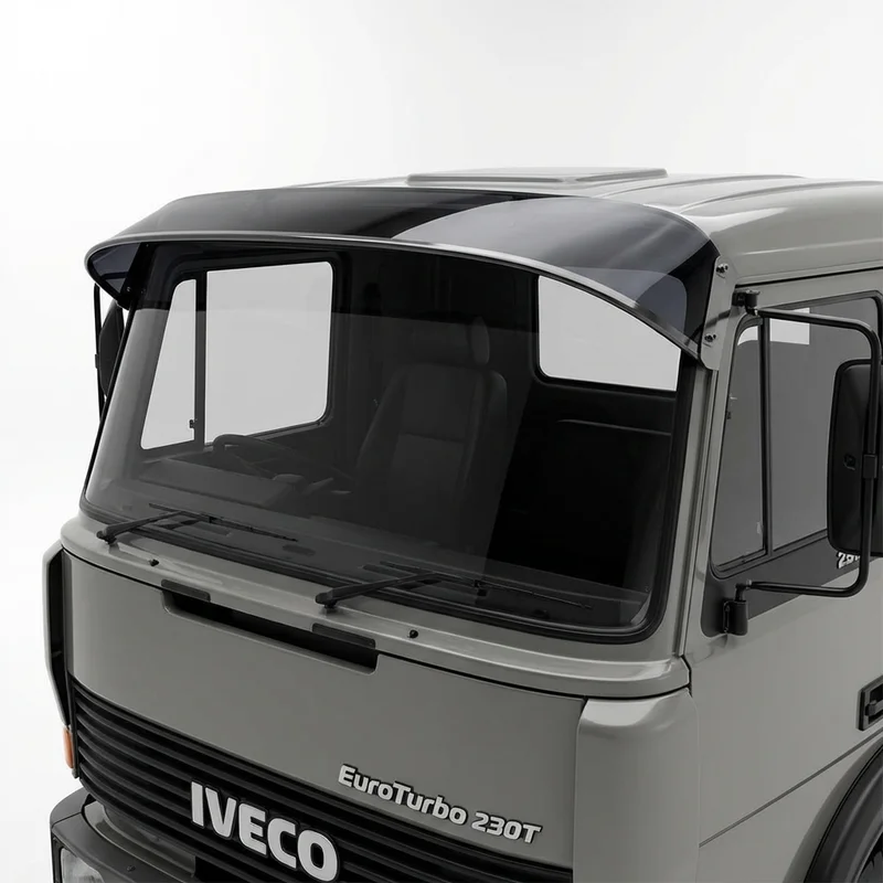 Tinted Acrylic Windscreen Sunvisor for Iveco EuroTurbo 230T (1987 - 1988) - 1