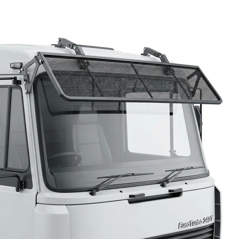 Premium Mesh Windscreen Sunvisor for Iveco EuroTurbo 340T (1987 - 1990) - 1
